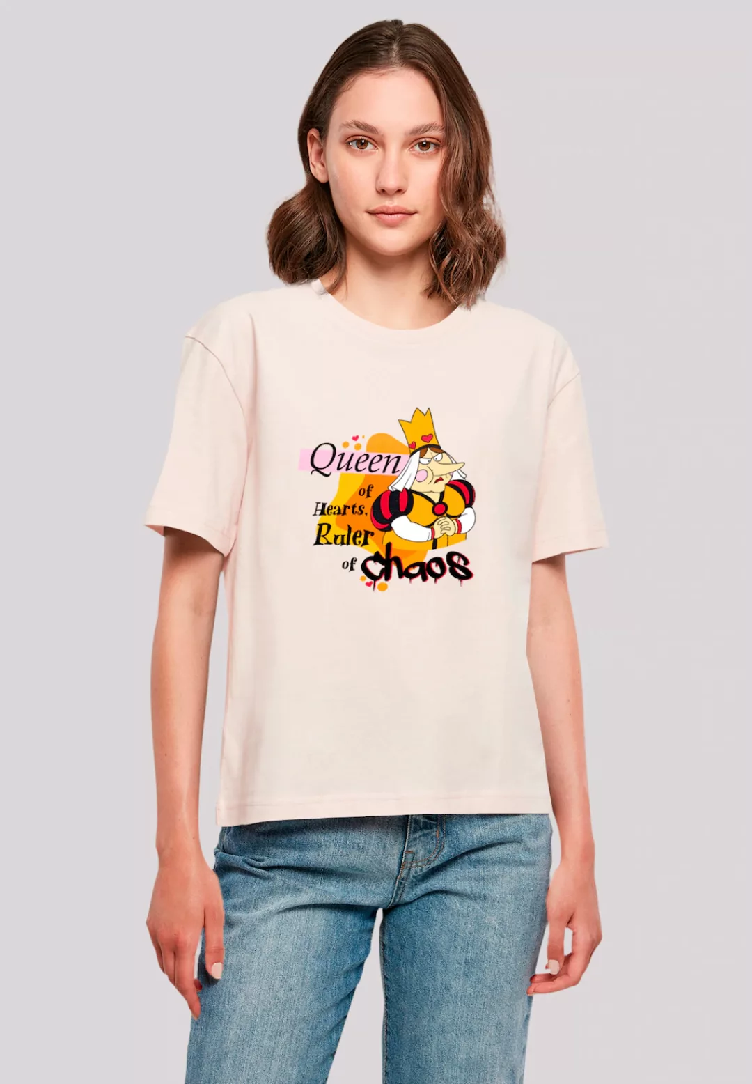 F4NT4STIC T-Shirt "Alice im Wunderland Queen Of Hearts", Retro, Heroes of C günstig online kaufen