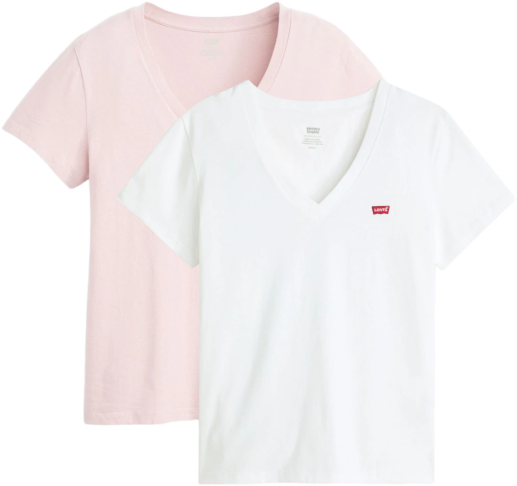 Levis T-Shirt "VNECK TEE 2 PACK", (Packung, 2 tlg.) günstig online kaufen