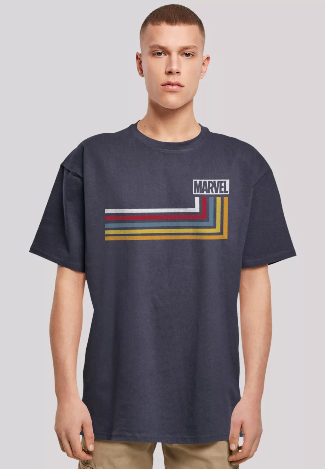 F4NT4STIC T-Shirt "Marvel Stripes" günstig online kaufen