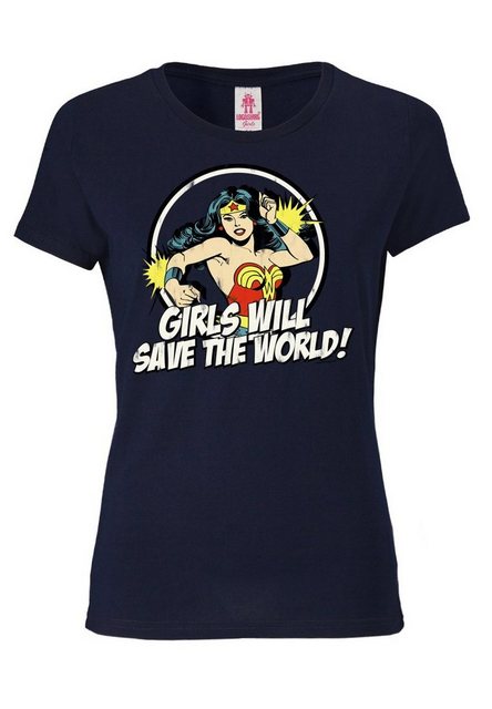 LOGOSHIRT T-Shirt "Wonder Woman", mit tollem Statement-Print günstig online kaufen