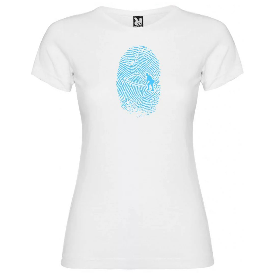 Kruskis Crossfit Fingerprint Kurzärmeliges T-shirt S White günstig online kaufen