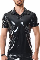 Basic-Shirt im PVC-Stil günstig online kaufen