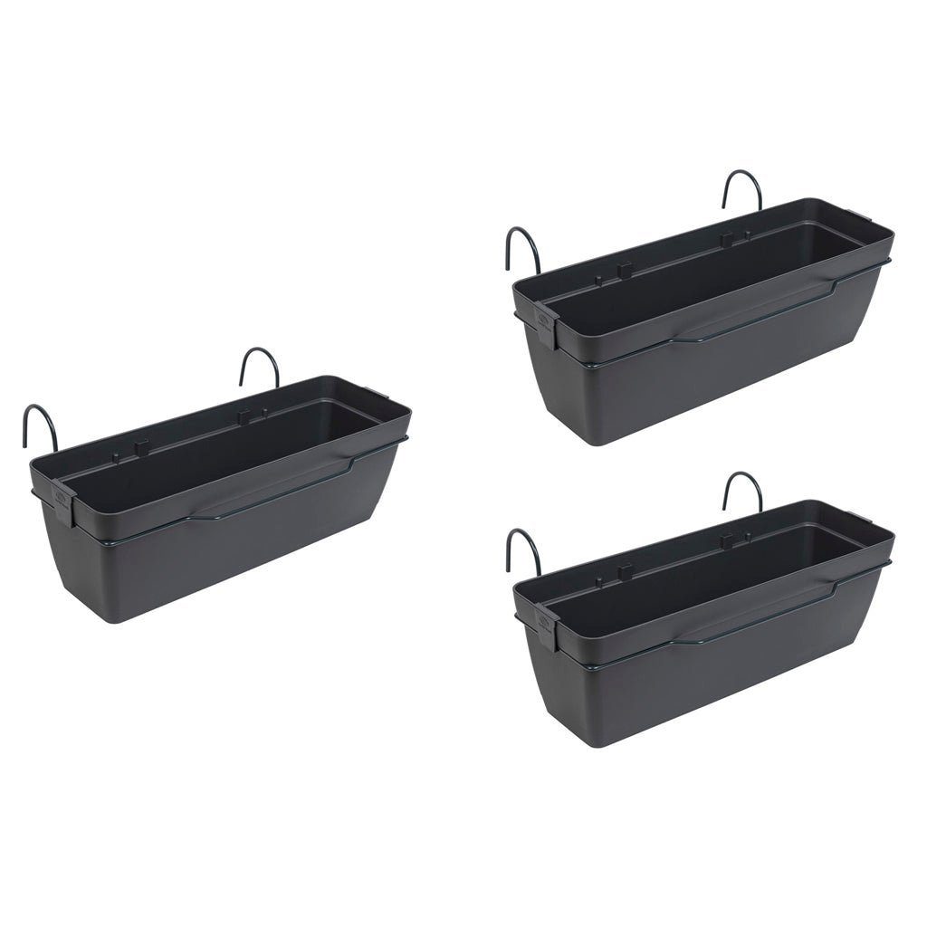 Kreher Blumenkasten Set: 3 x Balkonkasten günstig online kaufen