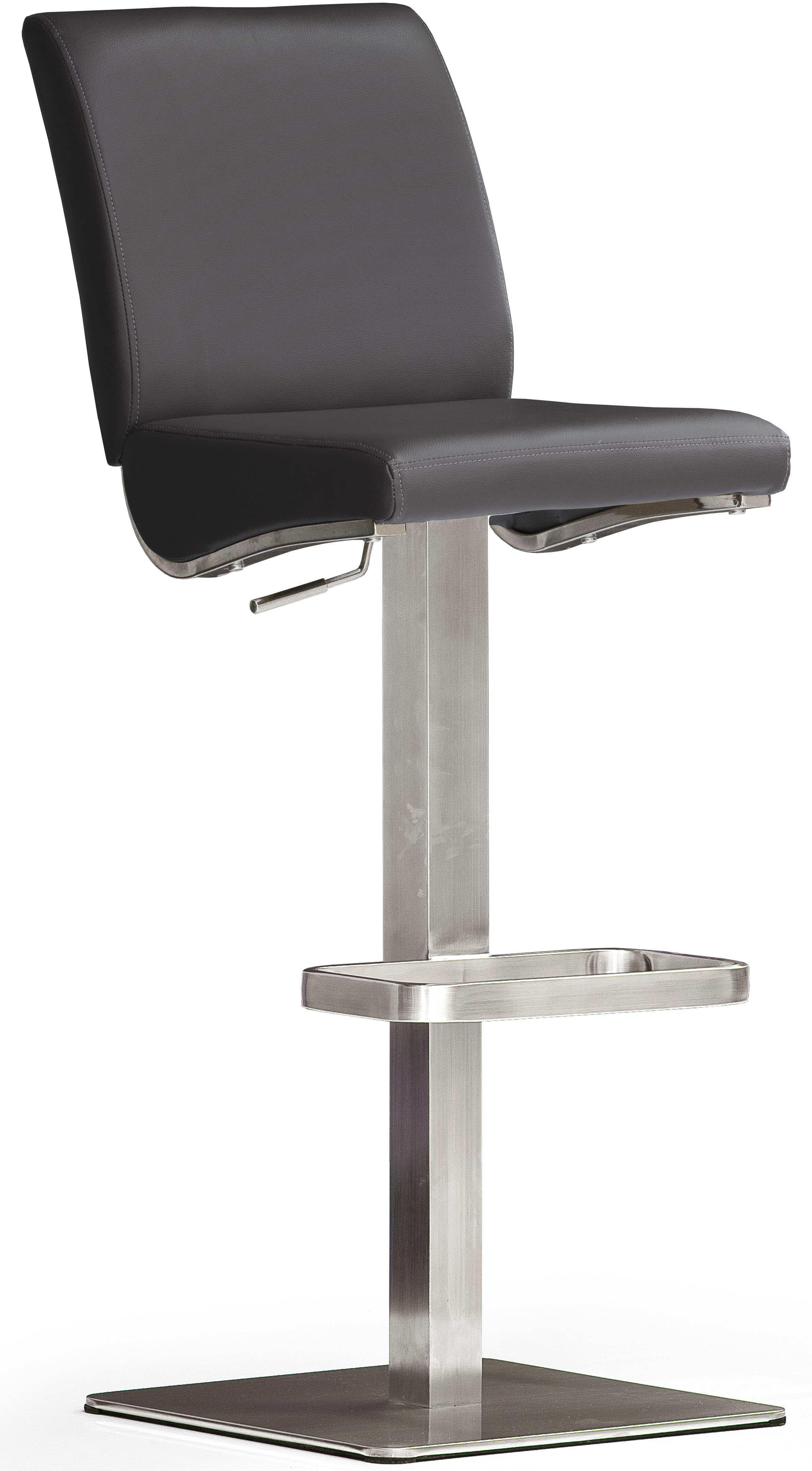 MCA furniture Bistrostuhl "BARBECOOL", mit Rückenlehne, Bodenplatte eckig, günstig online kaufen
