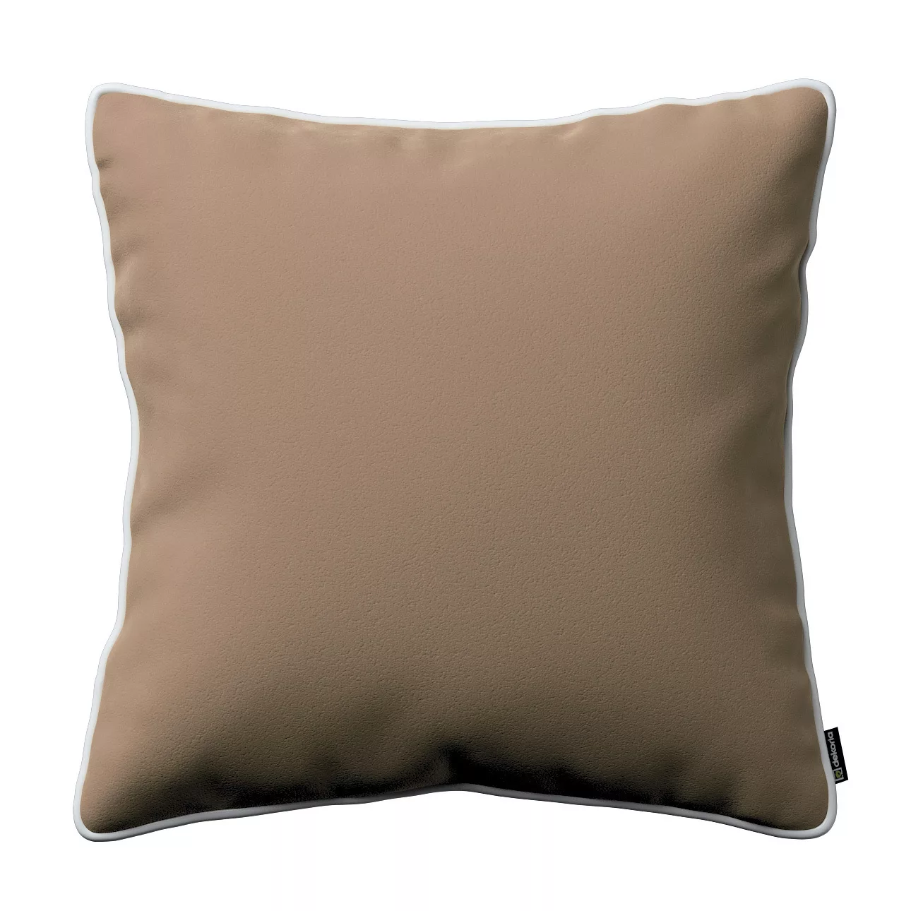 Kissenhülle Laura, beige, 60 x 60 cm, Velvet (704-35) günstig online kaufen