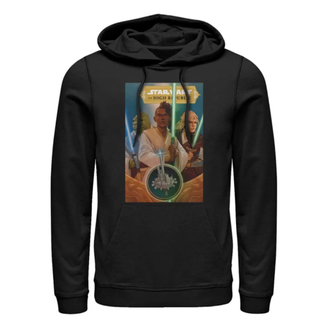 Star Wars - High Republic - Gruppe Hero Cover - Unisex Hoodie günstig online kaufen