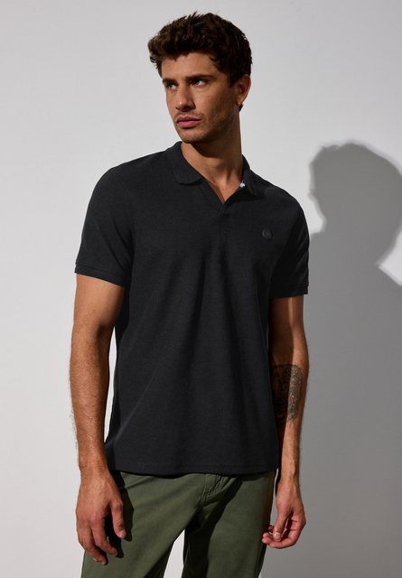 STREET ONE MEN Poloshirt, im soften Baumwoll-Mix günstig online kaufen