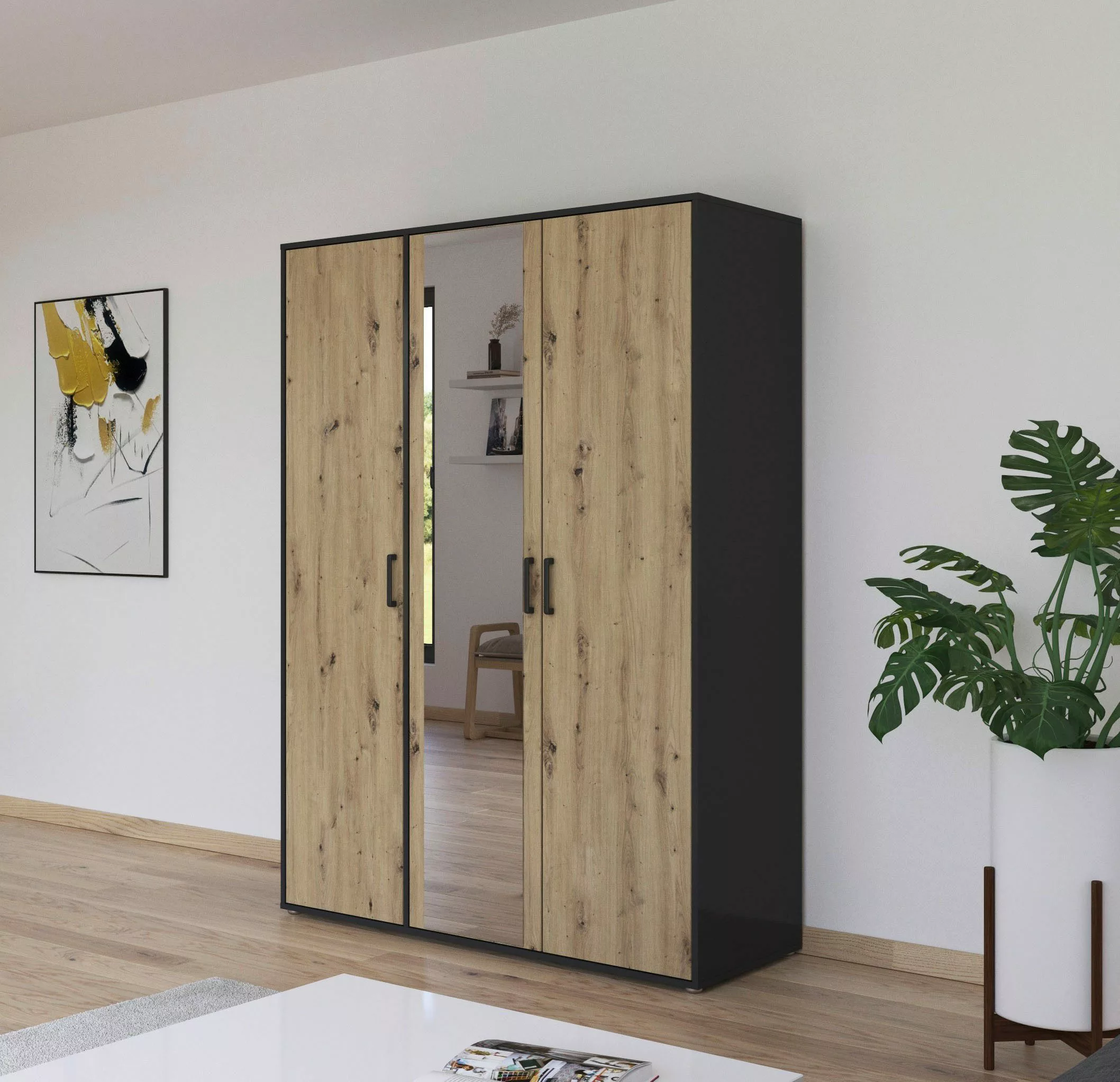 rauch Drehtürenschrank "Kleiderschrank Schrank Garderobe Wäscheschrank VOYA günstig online kaufen
