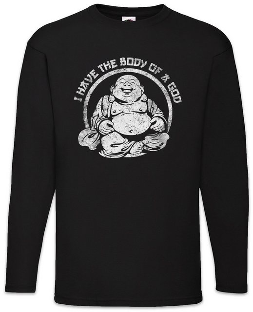 Urban Backwoods Langarmshirt I Have The Body Of A God Langarm T-Shirt Buddh günstig online kaufen