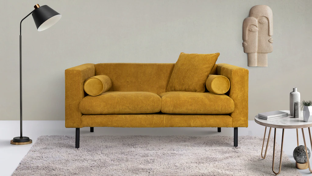 Guido Maria Kretschmer Home&Living 2-Sitzer "Lillibeth Designsofa mit Welle günstig online kaufen