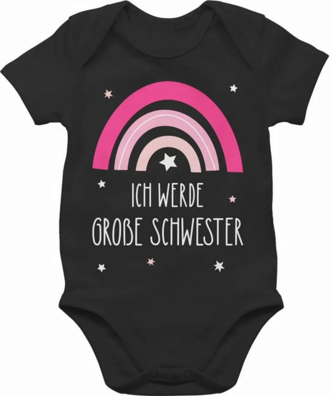 Shirtracer Shirtbody Ich werde große Schwester - Regenbogen - grosse Schwes günstig online kaufen