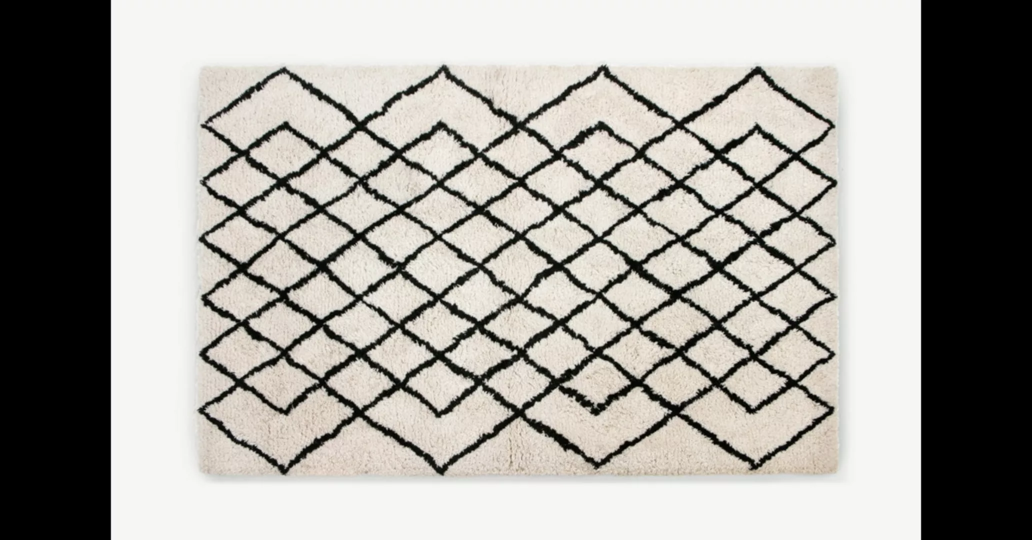 Fes Teppich (160 x 230 cm), Cremeweiss - MADE.com günstig online kaufen