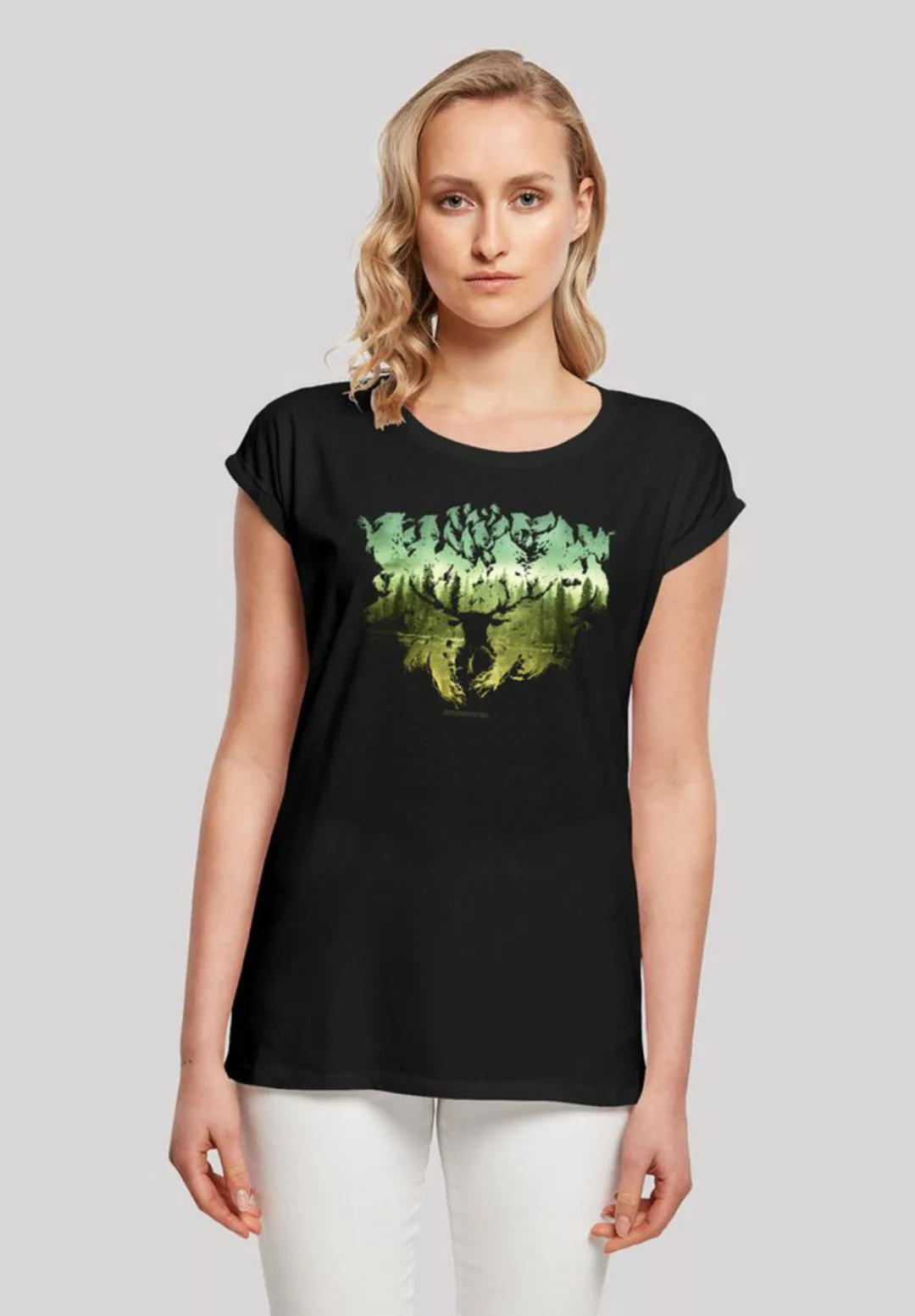F4NT4STIC T-Shirt Harry Potter Magical Forest Print günstig online kaufen