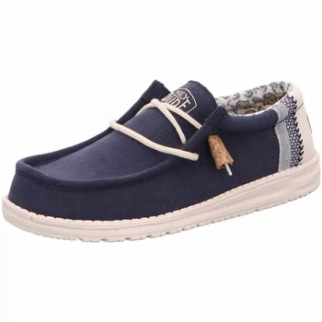 Hey Dude Shoes  Herrenschuhe Schnuerschuhe Wally Linen Natural 40015-410 WA günstig online kaufen