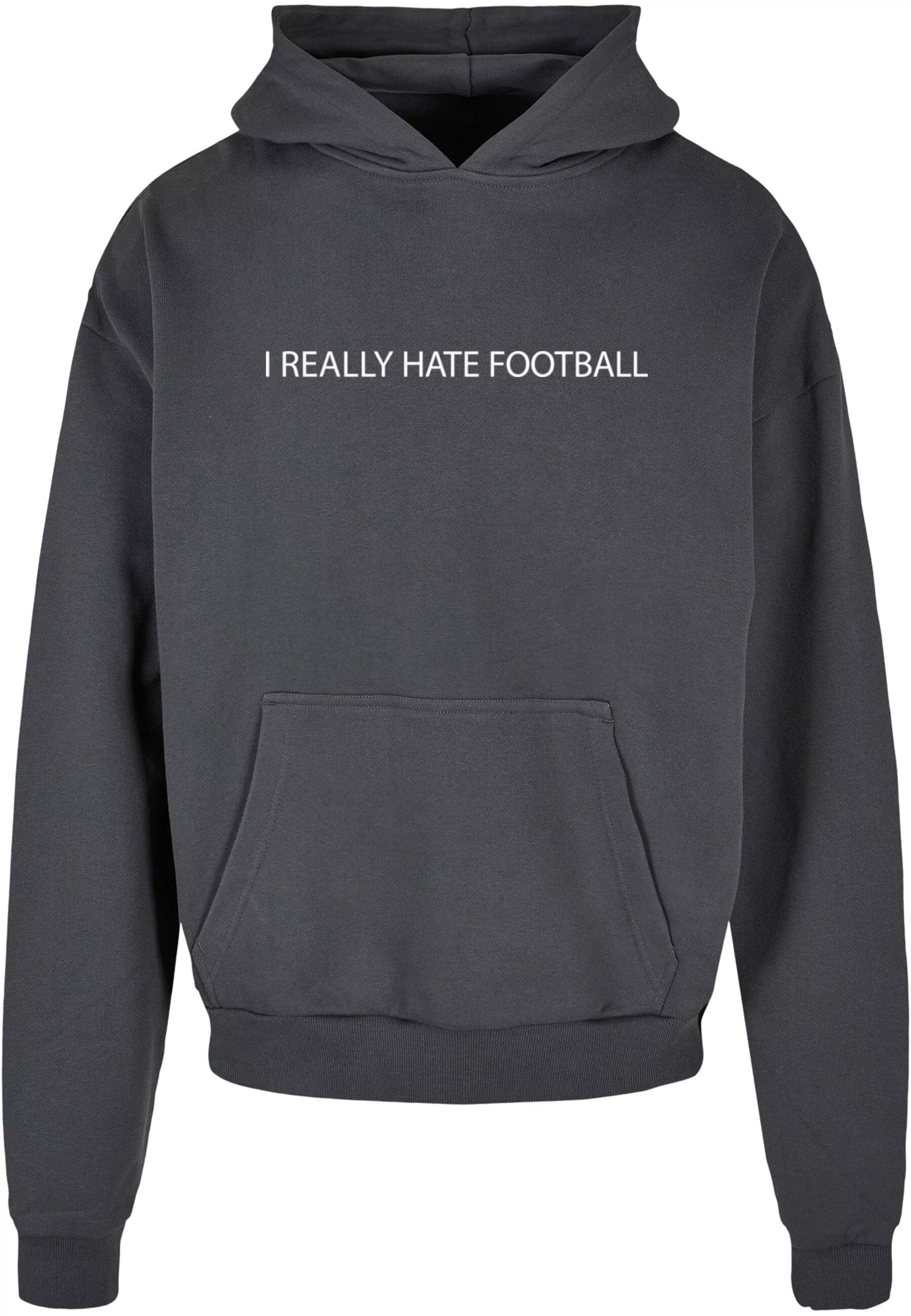 Merchcode Kapuzensweatshirt "Merchcode Herren Hate Football Ultra Heavy Hoo günstig online kaufen