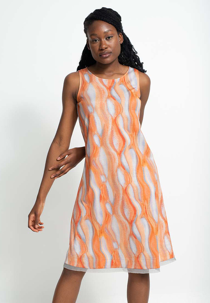 Sommerkleid Aus Bio-baumwolle | Wave Kleid günstig online kaufen