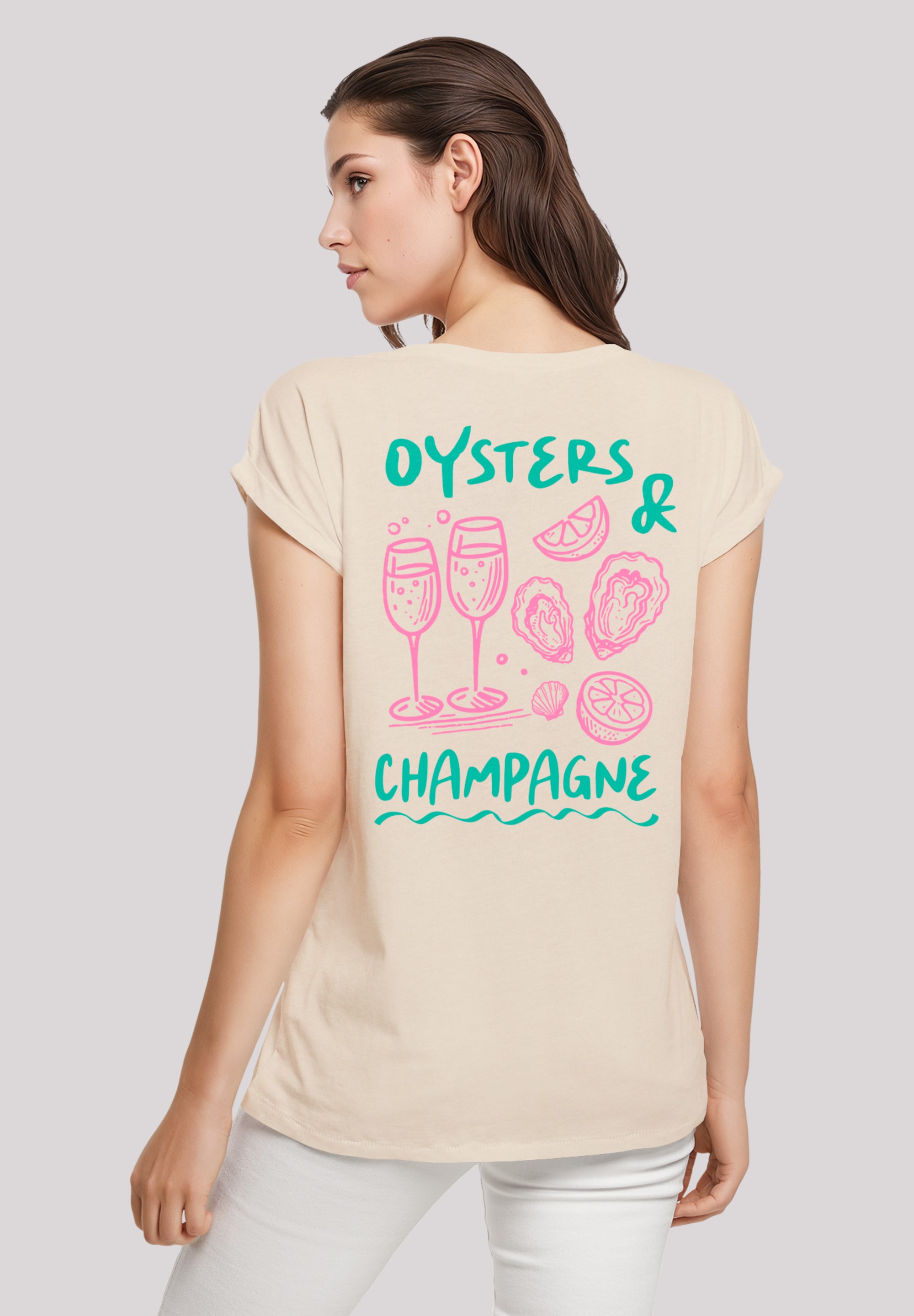 F4NT4STIC T-Shirt "Oysters And Champagne", Premium Qualität günstig online kaufen