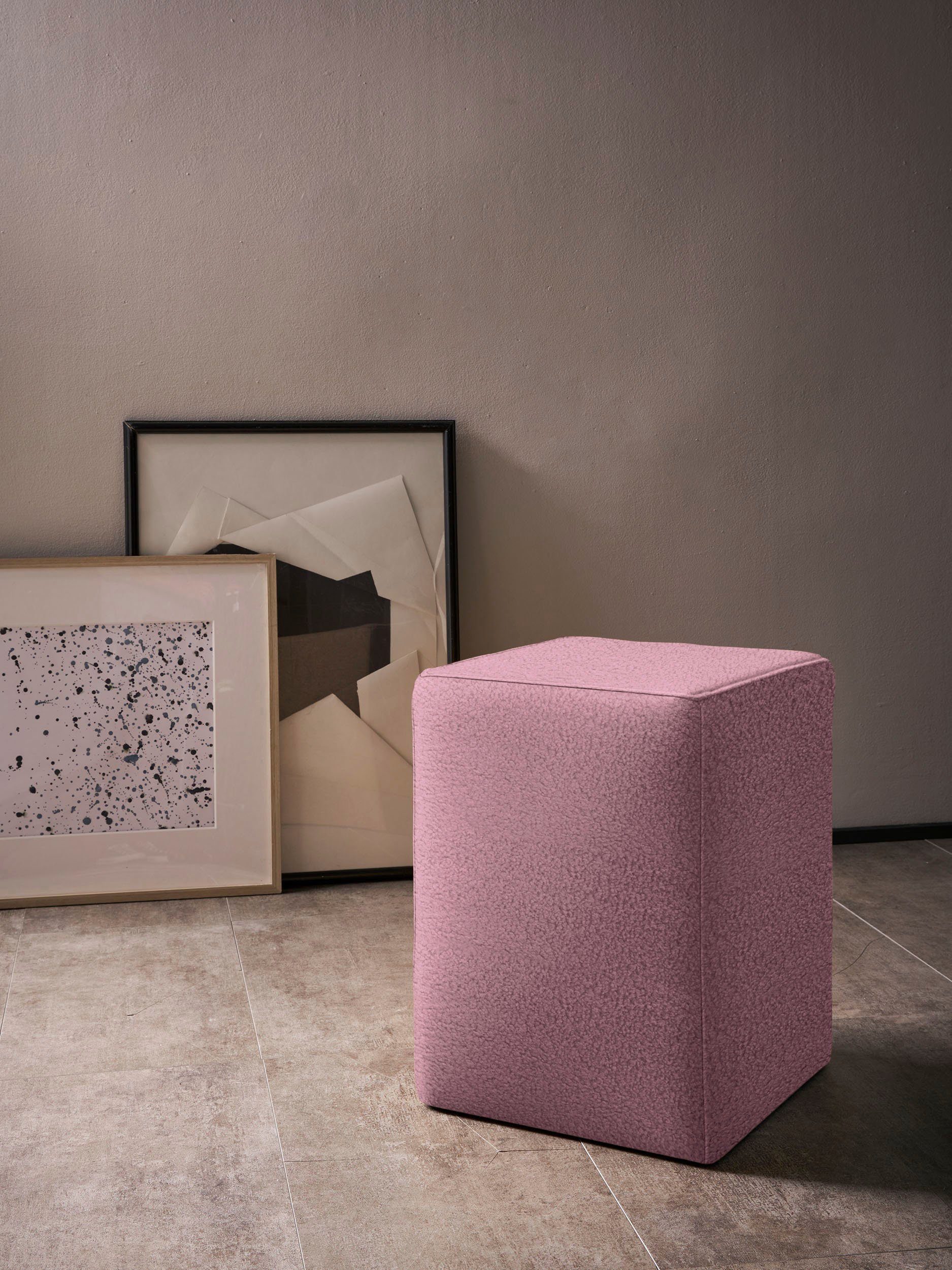 LOOKS by Wolfgang Joop Hocker "LOOKS XX", kubische Form, ideal als Fußablag günstig online kaufen