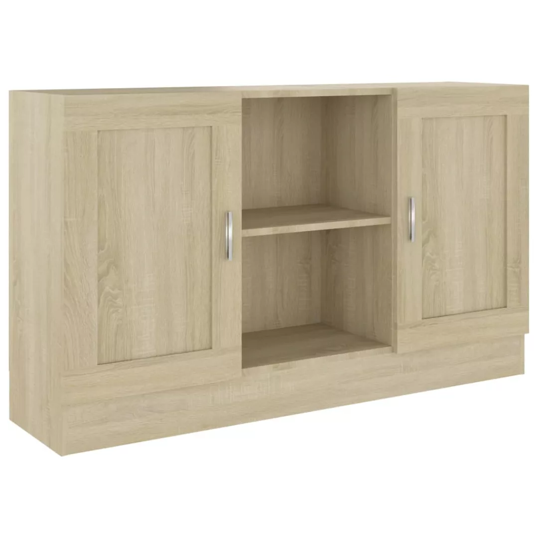 Sideboard Sonoma-eiche 120x30,5x70 Cm Spanplatte günstig online kaufen