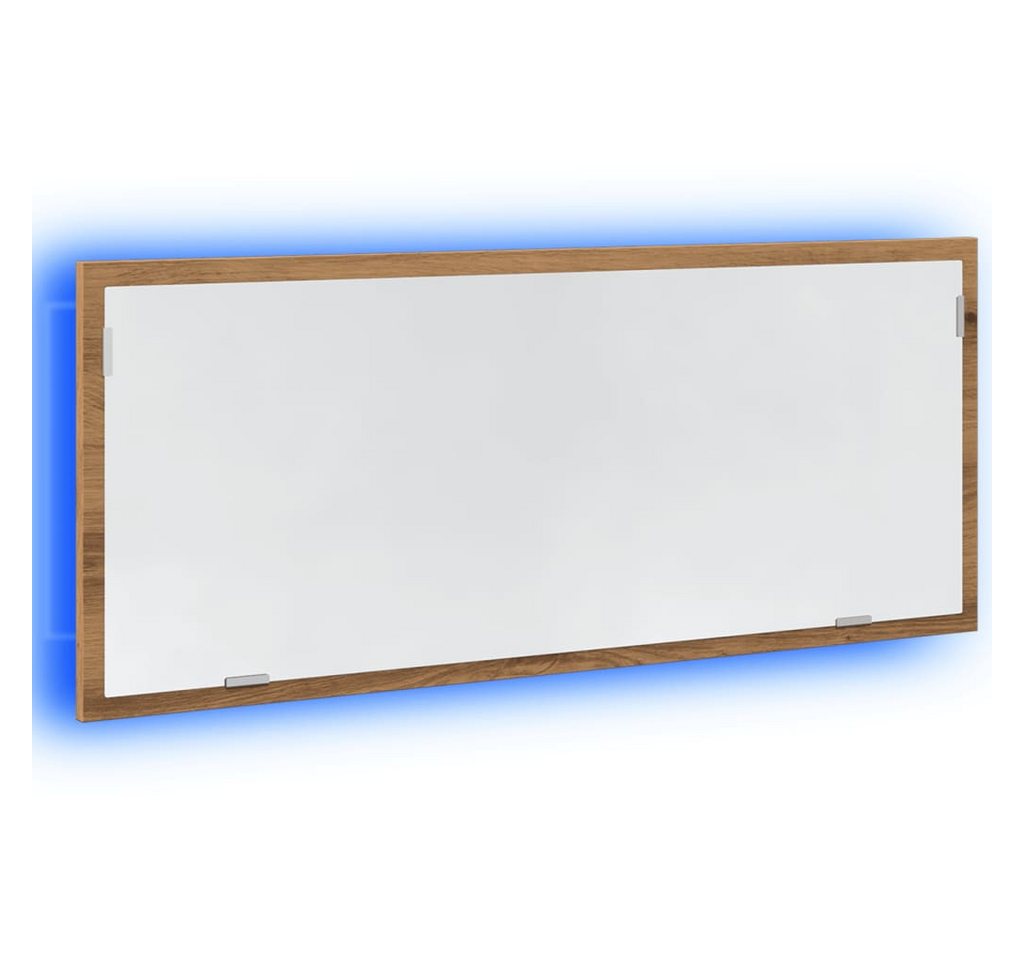 vidaXL Badezimmerspiegelschrank LED-Badspiegel Artisan-Eiche 100x8,5x37 cm günstig online kaufen