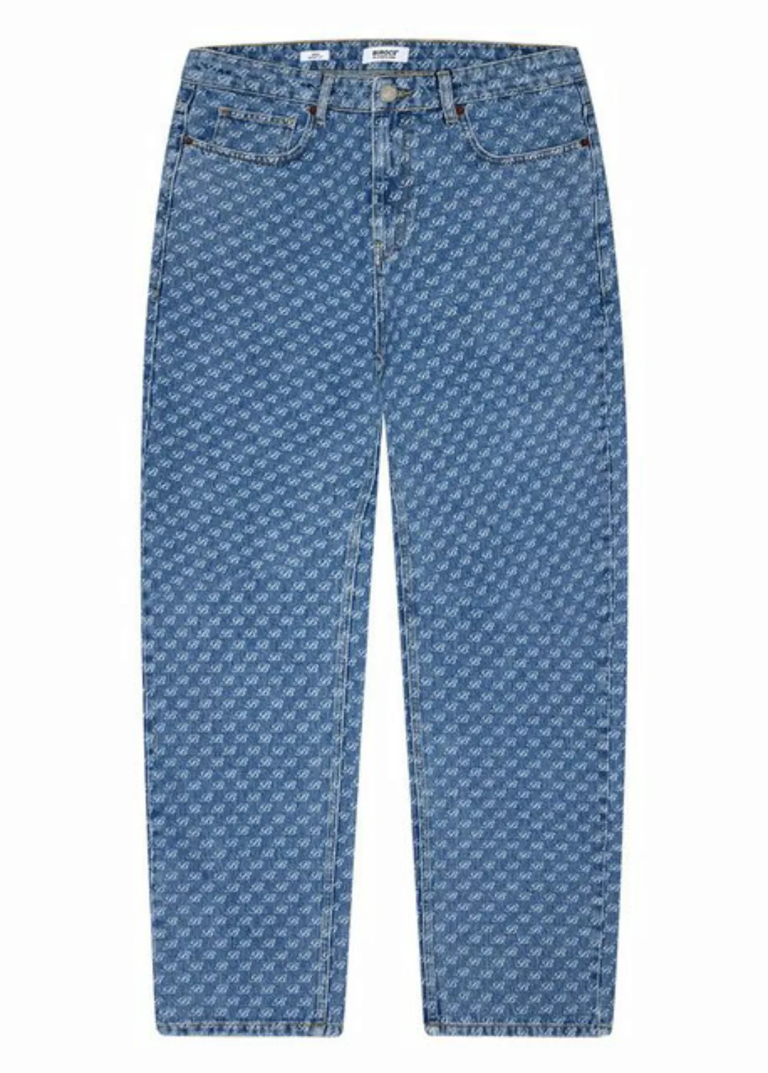 Burocs Loose-fit-Jeans Baggy Monogram günstig online kaufen