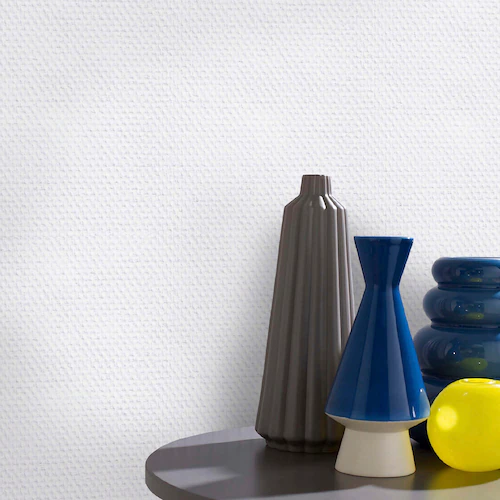 Isoliertapete »Fresco Vorgestrichen Glasfaservliestapete Rauten Weiss 25mx1 günstig online kaufen