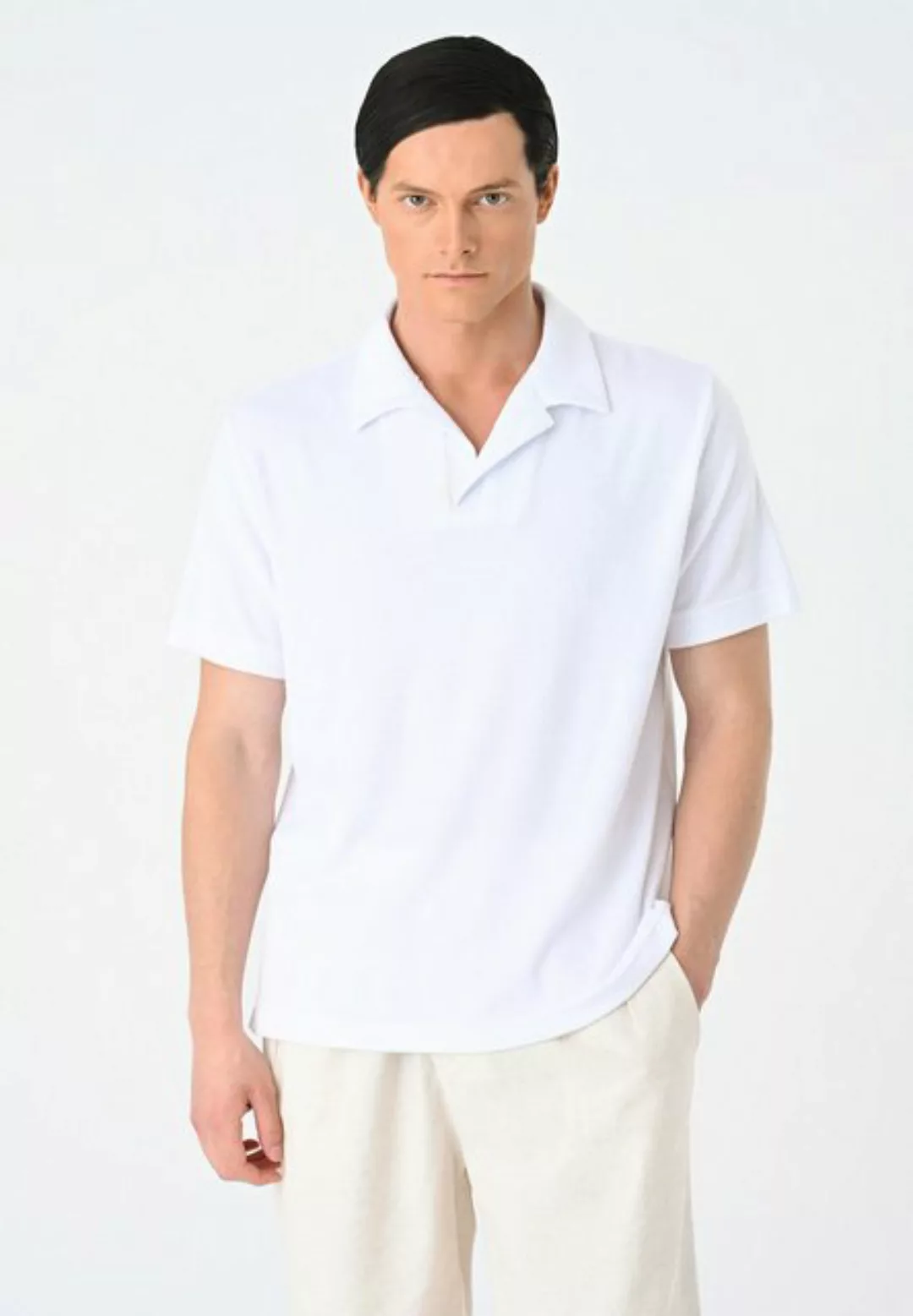 Antioch Poloshirt Lapel collar T-Shirt günstig online kaufen