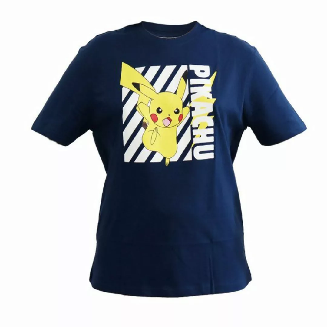 POKÉMON Print-Shirt Pokemon Pikachu Herren Kurzarm T-Shirt Gr. XS bis XL günstig online kaufen