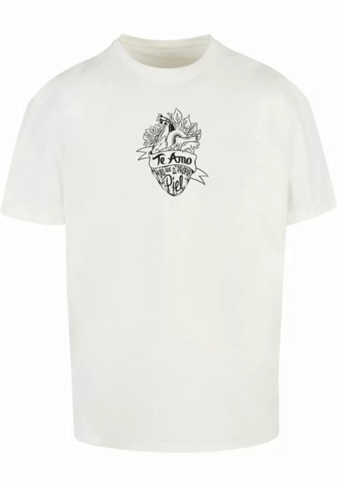 Merchcode T-Shirt Merchcode Herren Frida Kahlo - Te amo outline Heavy Overs günstig online kaufen