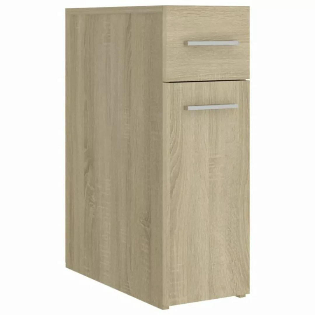 vidaXL Aktenschrank Apothekerschrank Sonoma Eiche 20x45,5x60 cm Spanplatte günstig online kaufen