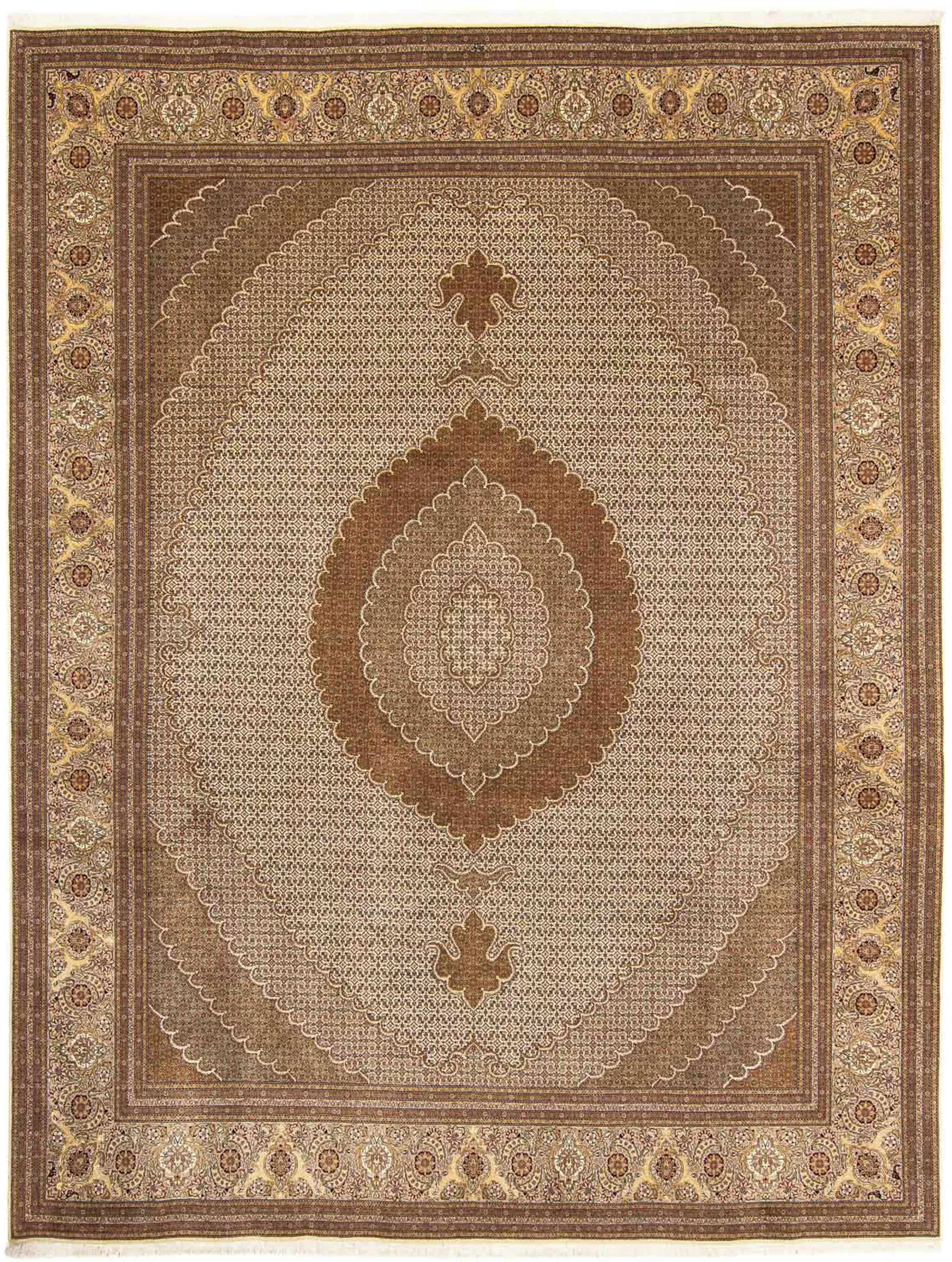 morgenland Orientteppich »Perser - Täbriz - 392 x 302 cm - hellbraun«, rech günstig online kaufen
