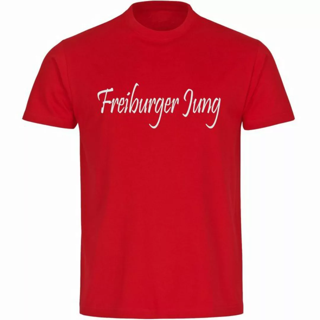 multifanshop T-Shirt Herren Freiburg - Freiburger Jung - Männer günstig online kaufen