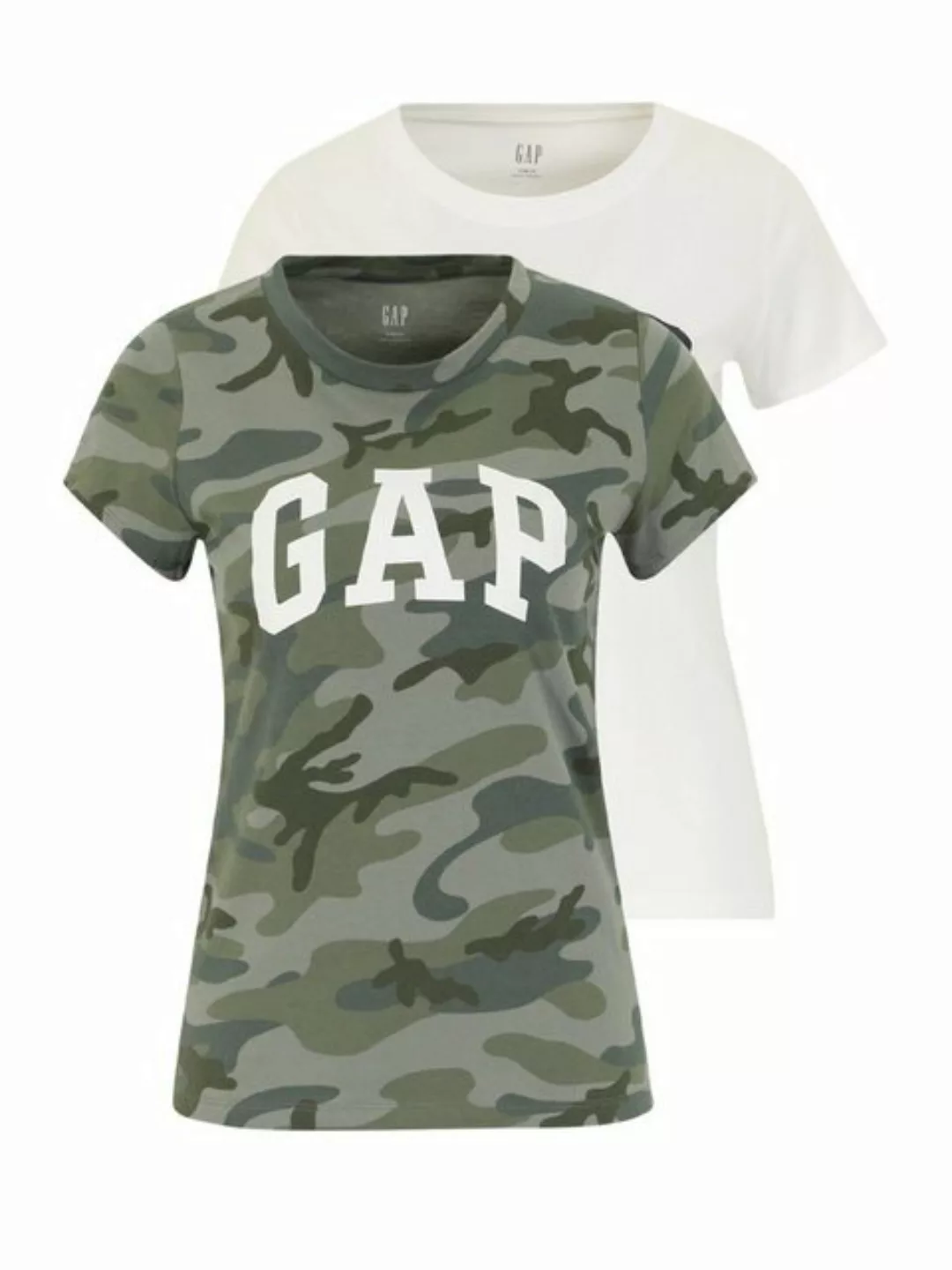 Gap Petite T-Shirt FRANCHISE (2-tlg) Plain/ohne Details günstig online kaufen