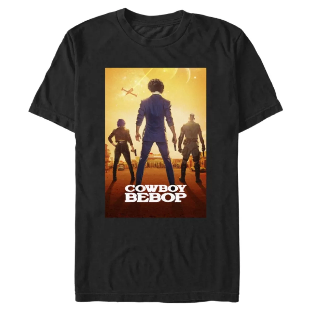 Netflix - Cowboy Bebop - Gruppe Trio Poster - Männer T-Shirt günstig online kaufen