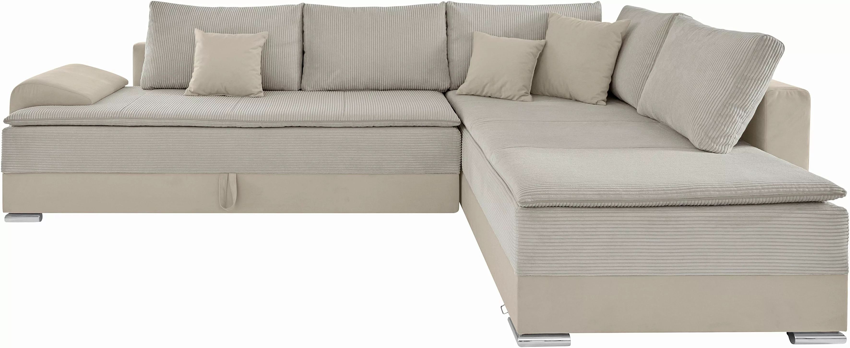 INOSIGN Ecksofa "Night & Day L-Form", mit Boxspring Bettfunktion 180x200 cm günstig online kaufen