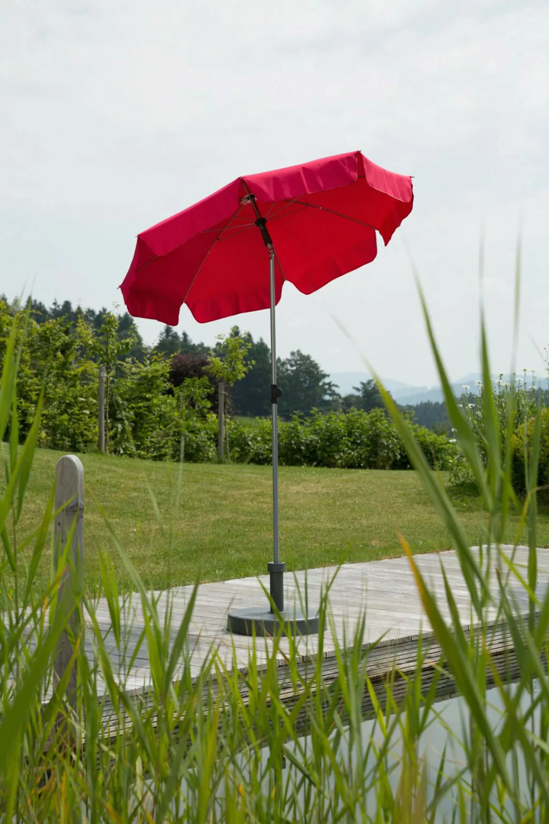 Schneider Sonnenschirm Locarno Apfelgrün Ø 150 cm günstig online kaufen