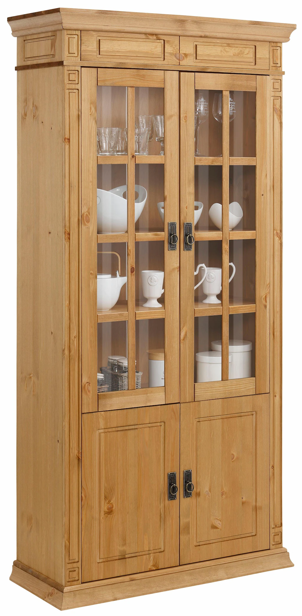 Home affaire Vitrine "Vinales", Höhe 196 cm günstig online kaufen