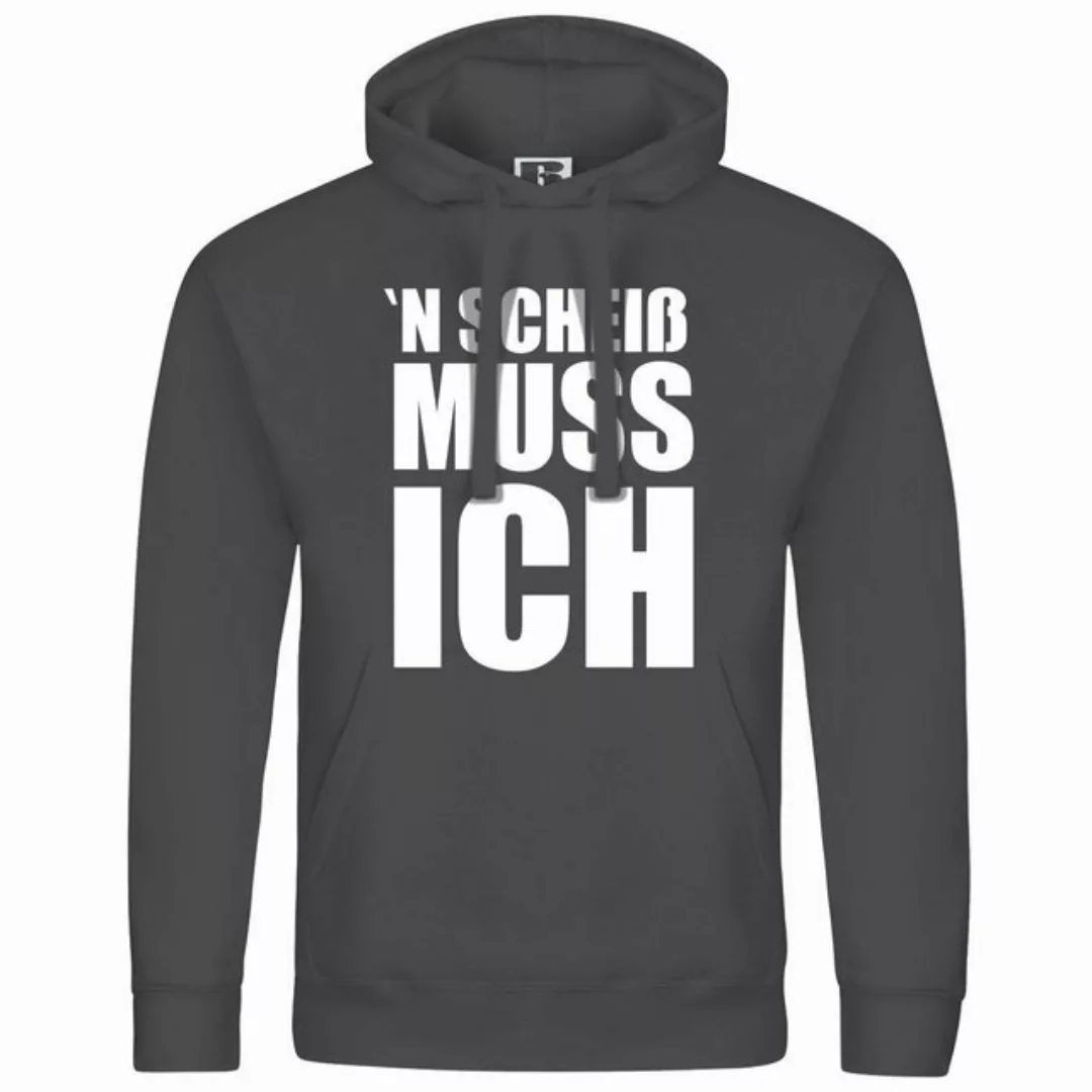 deinshirt Kapuzenpullover Herren Kapuzenpullover N Scheiß muss ich Mit Prin günstig online kaufen