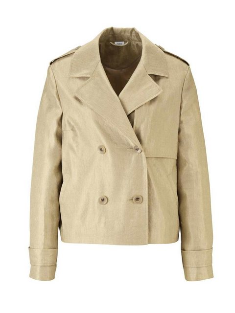 heine Steppjacke Heine Damen Leinen-Kurzjacke, sand-gold günstig online kaufen