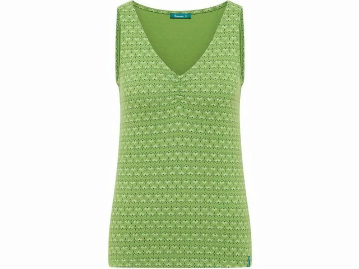 Tranquillo Tanktop tranquillo Bio-Damen-Tanktop aus Jersey mit V-Auss günstig online kaufen