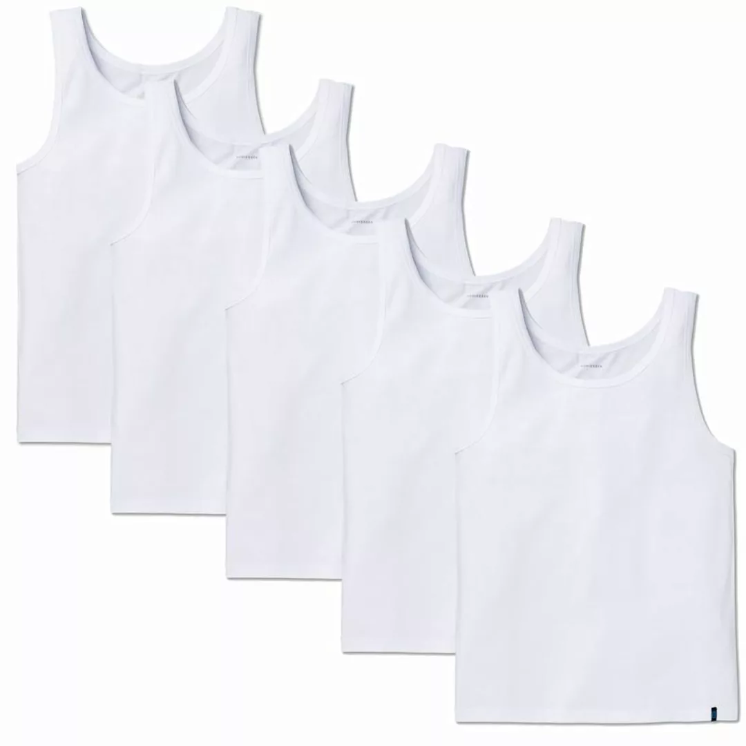 SCHIESSER Herren Unterhemd 2 PACK - Shirt ohne Arme, Tanktop, Single Jersey günstig online kaufen
