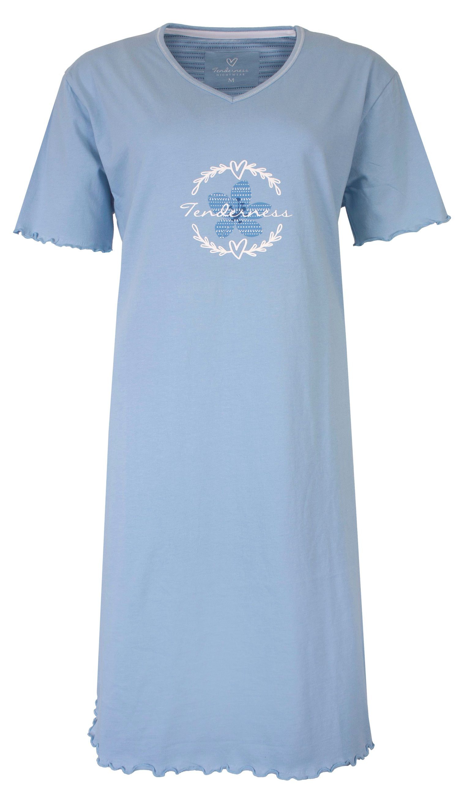 Tenderness Nachthemd Damen Schlafshirt mit kurzem günstig online kaufen