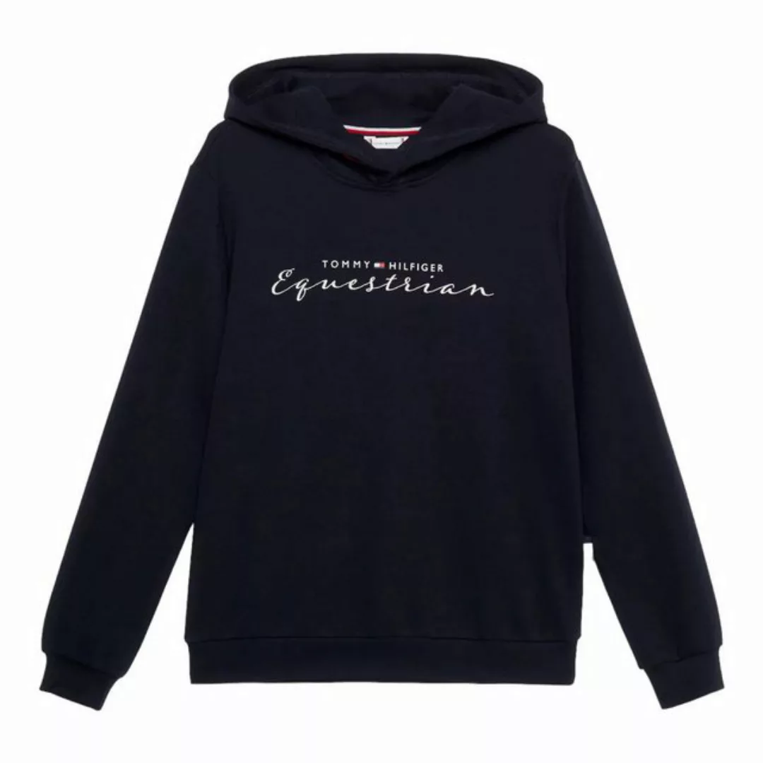 Tommy Hilfiger Equestrian Trainingspullover Pullover Metallic Logo günstig online kaufen