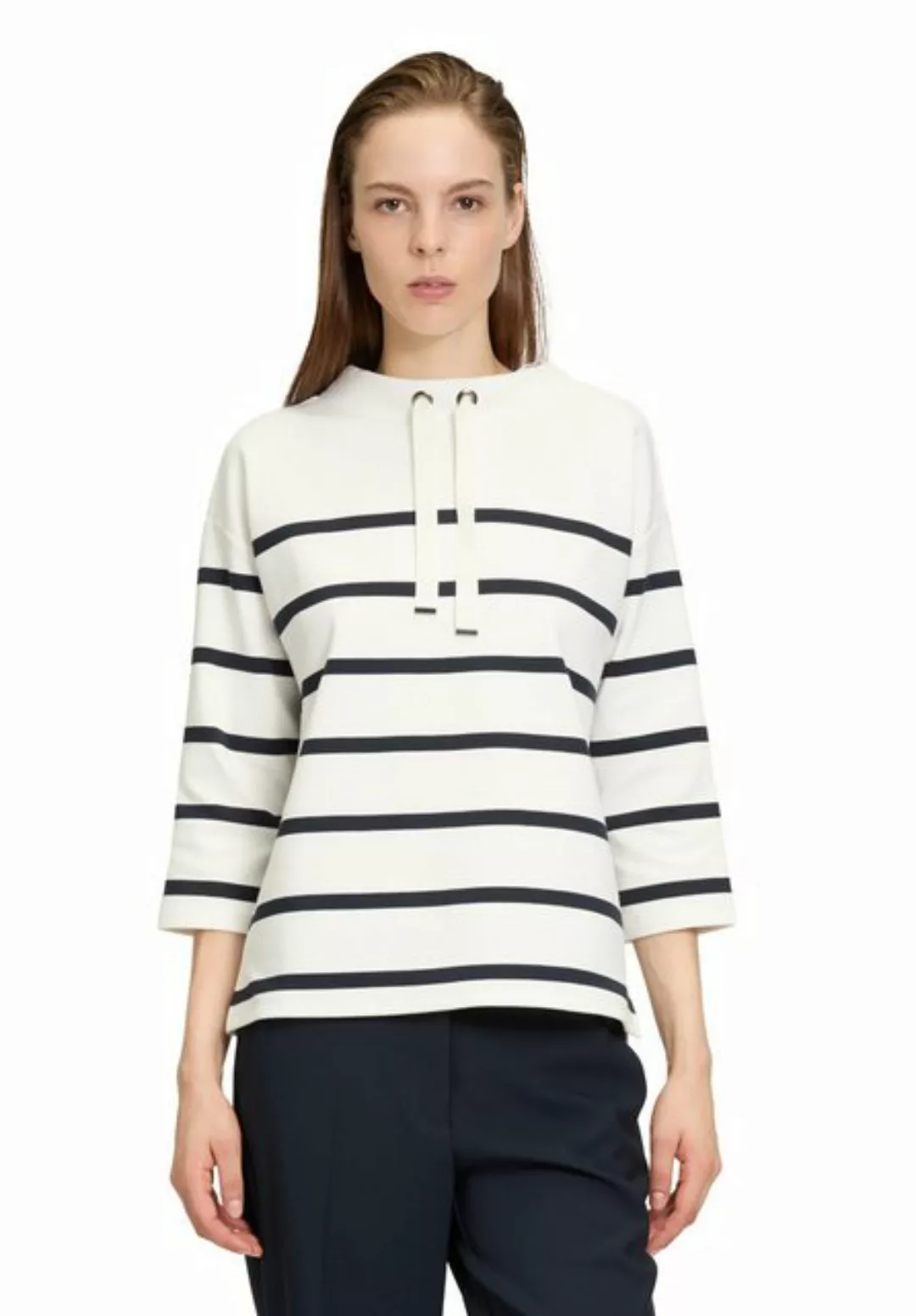 Betty Barclay Sweatshirt mit hohem Kragen (1-tlg) Bindeband günstig online kaufen