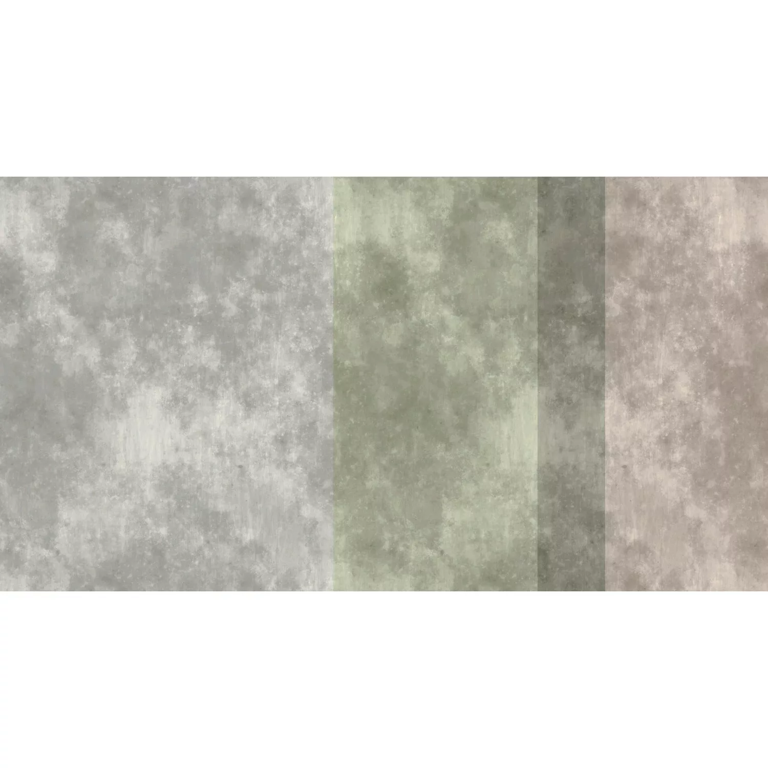 Fototapete Betonoptik Streifen Grau Grün Rosa 5,00 m x 2,70 m FSC® günstig online kaufen