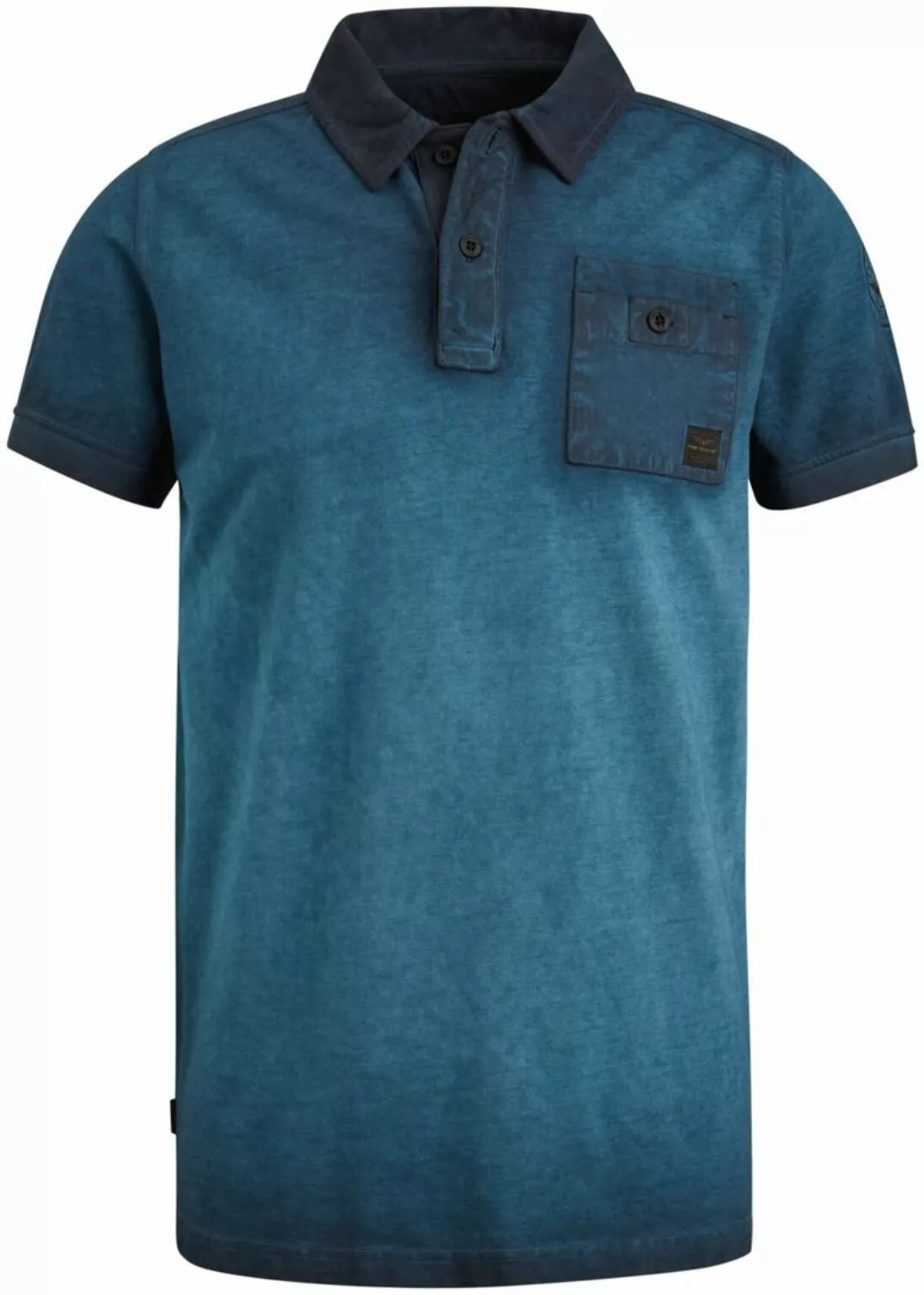 PME Legend Poloshirt Vintage Dunkelblau - Größe L günstig online kaufen