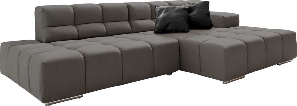 designwerk Ecksofa "Temple L-Form, tolles Designsofa", mit Sitztiefenverste günstig online kaufen