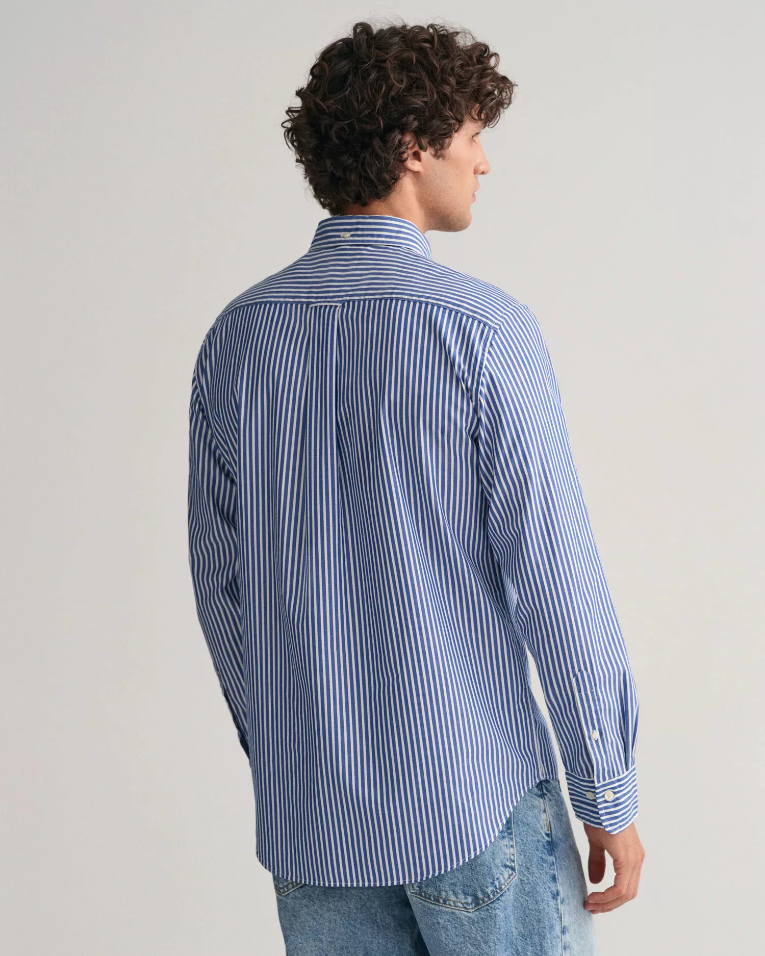 Gant Langarmhemd REG POPLIN STRIPE SHIRT günstig online kaufen