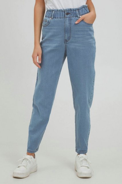 OXMO Loose-fit-Jeans OXAnn Jeanshose mit Paperbag Bund günstig online kaufen