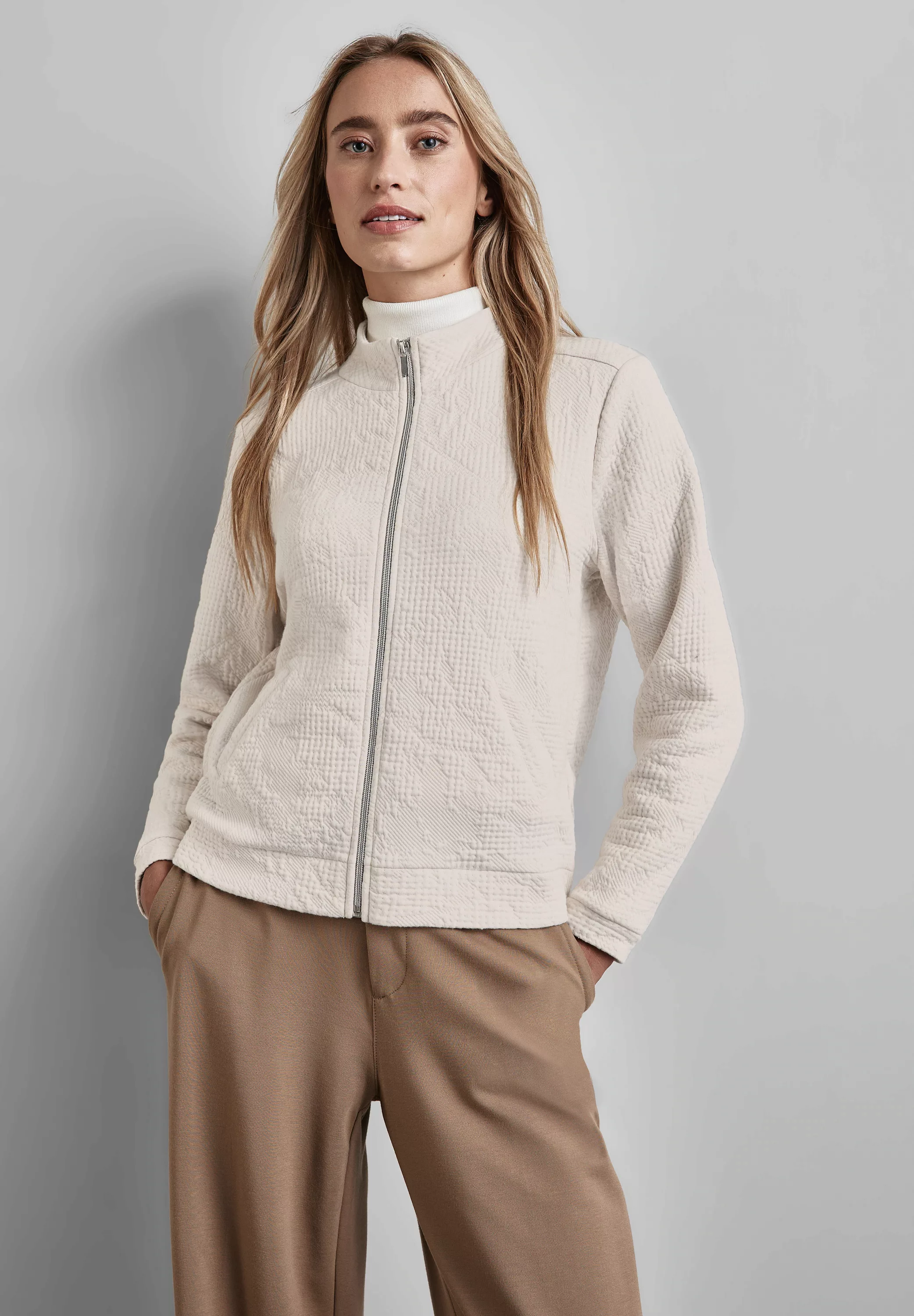 STREET ONE Cardigan aus Baumwolle mit Stretchanteil günstig online kaufen